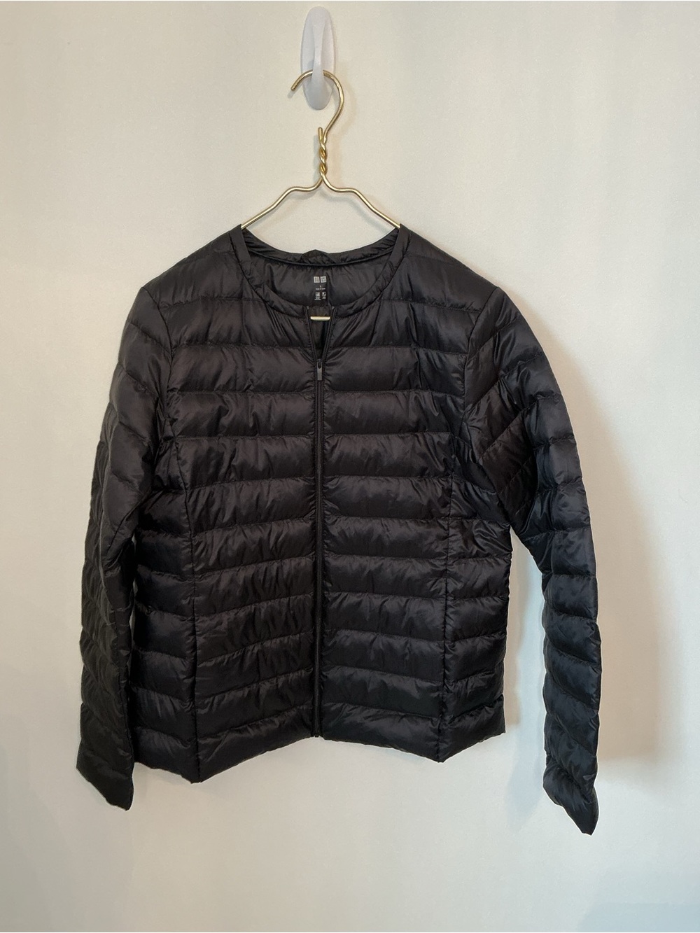 Uniqlo Black Lightweight Packable Puffer Jacket